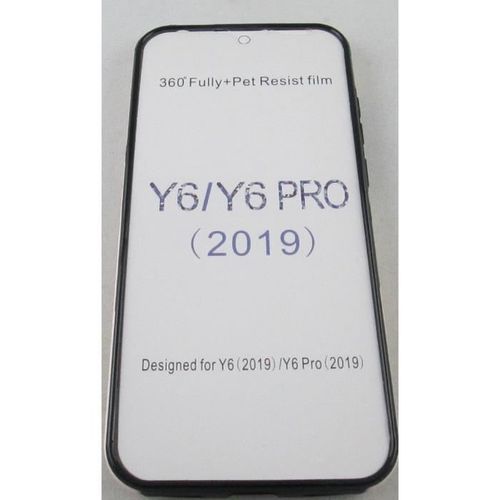 Coque Huawei Y6 2019 Intégrale Rose Pastel Avant Arrière