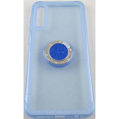 Coque Samsung Galaxy A30/A30s Bleu Avec Support Vidéo Intégré