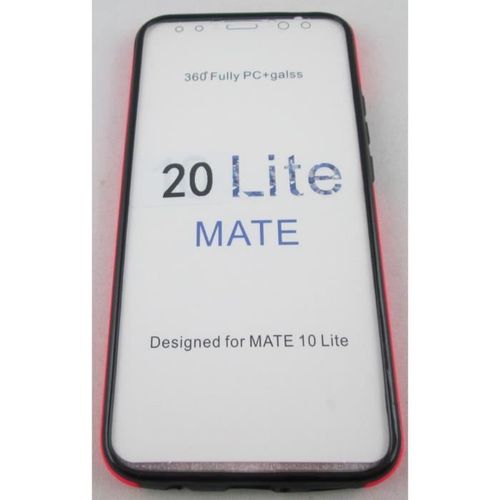 Coque Huawei Mate 20 Lite Intégrale Rose Avant Arrière
