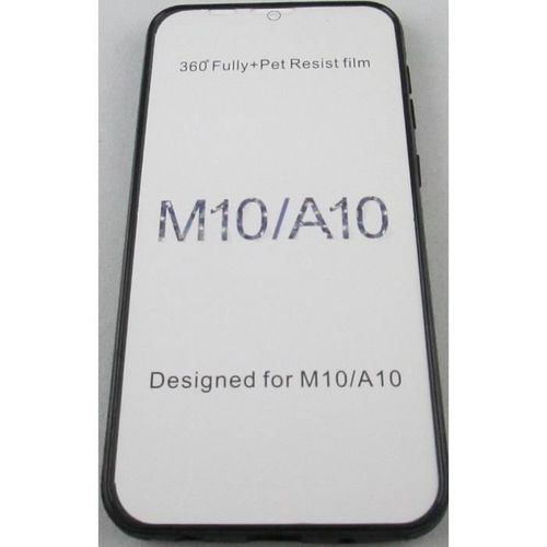 Coque Samsung Galaxy A10 Intégrale Vert Nuit Avant Arrière