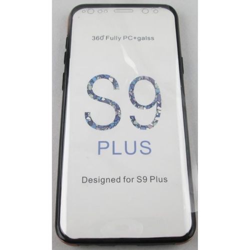 Coque Samsung Galaxy S9 Plus Intégrale Rose Poudré Avant Arrière