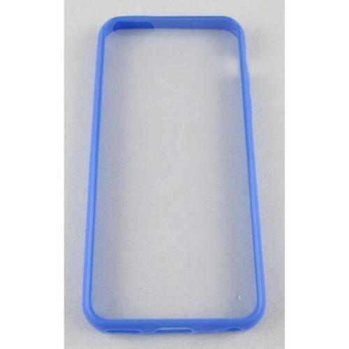 Coque Iphone 5c Transparente Et Bleu