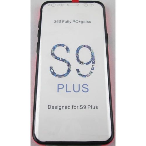 Coque Samsung Galaxy S9 Plus Intégrale Rose Avant Arrière