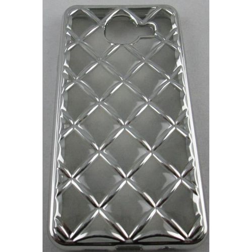 Coque Samsung Galaxy A3 2016 Transparente Et Argent