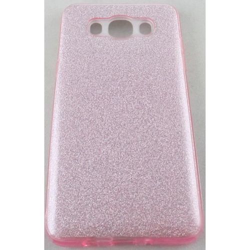 Coque Samsung Galaxy J5 2016 Rose À Paillettes