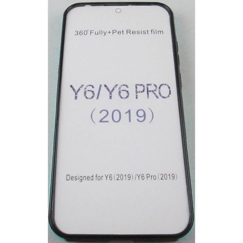 Coque Huawei Y6 2019 Intégrale Vert D'eau Avant Arrière F