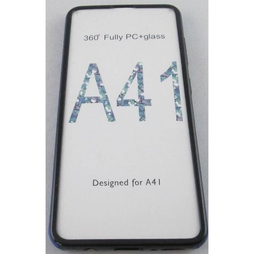 Coque Samsung Galaxy A41 Intégrale Bleu Avant Arrière