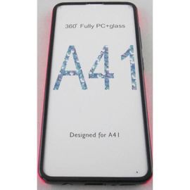 Coque Samsung Galaxy A41 Intégrale Rose Avant Arrière