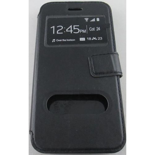 Étui Folio Portefeuille Pour Iphone 8/Se Noir