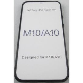Coque Samsung Galaxy A10 Intégrale Bleu Foncé Avant Arrière