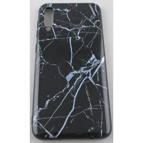 Coque Samsung Galaxy A50 Marbre Noir Et Blanc