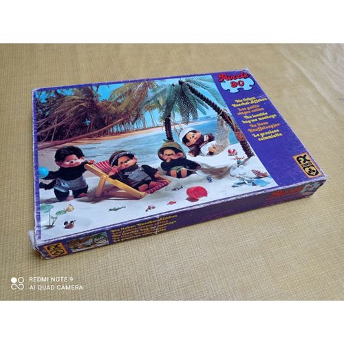 Puzzle Kiki - Les Petits Singes Calins 90 Pièces