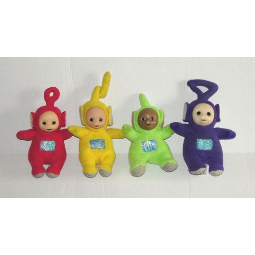 Doudou Teletubbies Lot Des 4 Bout Chou Peluche Bbc Ragdoll 96 Tomy