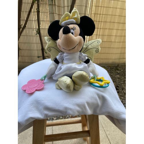 Peluche Minnie Avec Grelot, Disney Original.