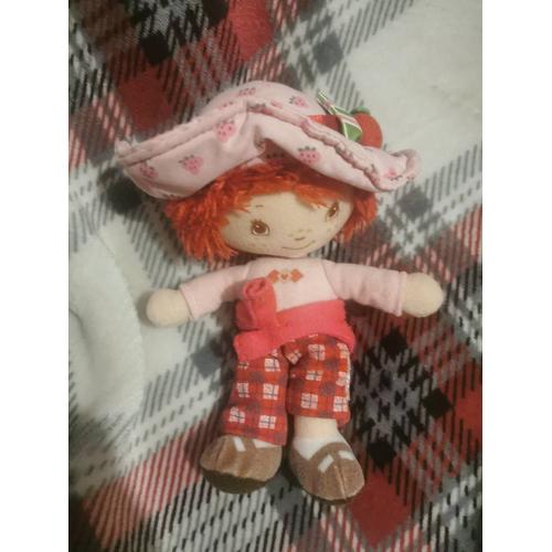 Petite Peluche Charlotte Aux Fraises Pull À À La Taille Bandai Vintage