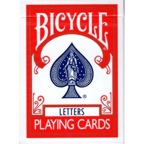 Jeu De Cartes De Magie Bicycle Letters