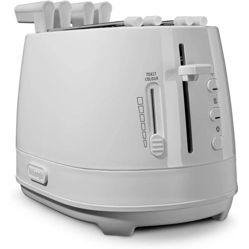 Grille-pain avec pinces 550 W DeLonghi CTLAP2203 Blanc