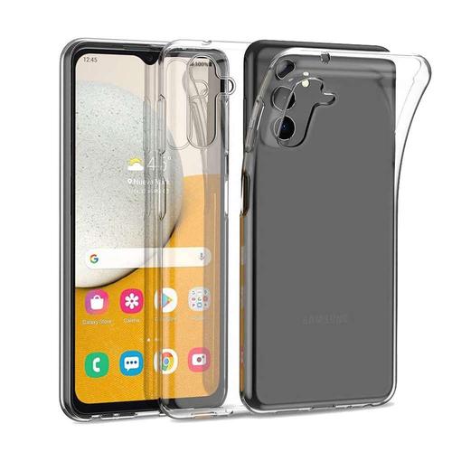 Coque Silicone Pour Samsung Galaxy A04s 6.5" Gel Ultraslim Et Ajustement Parfait - Transparent