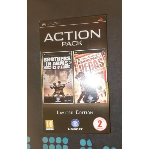 Action Pack Psp : Brothers In Arms Et Rainbow Six Vegas 