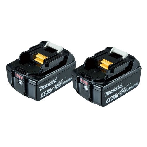 Pack de 2 batteries MAKSTAR Li-Ion 18 V - 4.0 Ah BL1840B - MAKITA