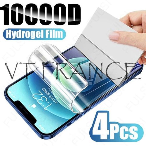 4 Film Hydrogel Protection Ecran Pour Iphone, Smartphone: Iphone 7