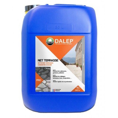 Nettoyant terrasses - concentré économique 20 L Net terrasse DALEP
