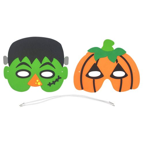 Masques D'halloween Pour Enfant Monstre Et Citrouille