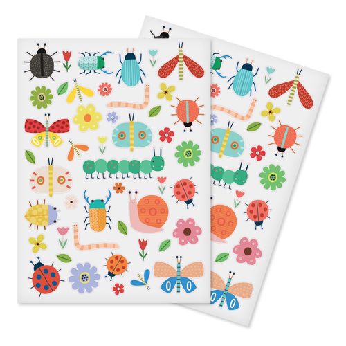 Gommettes Insectes De 1 À 6,9 Cm 92 Pièces