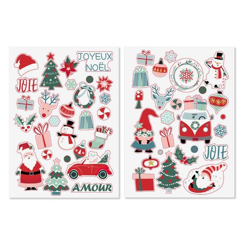 Gommettes Noël De 1,5 À 7,1 Cm 51 Pièces