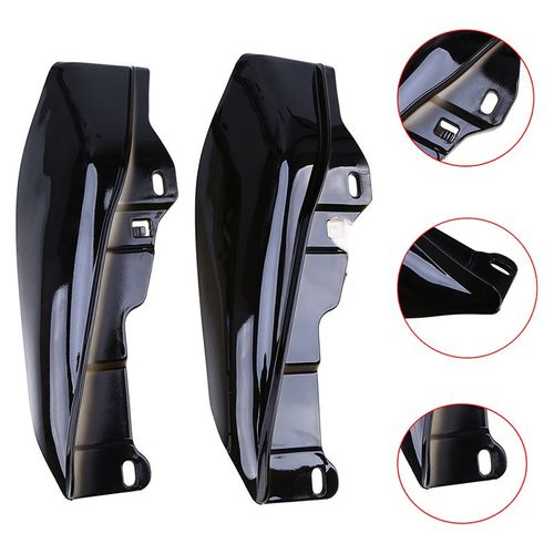 Protecteur De Bouclier Pour Cvo Harley Road Glide, 1 Paire De Déflecteurs De Chaleur À Air Pour Moto, Cadre Central, Fltrx 2010 ? 2013