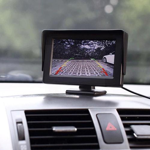 Moniteur Hd Pour Rétroviseur Caméra De Recul Portable, Affichage Du Tableau De Bord, Accessoires Pour Voiture B9b5