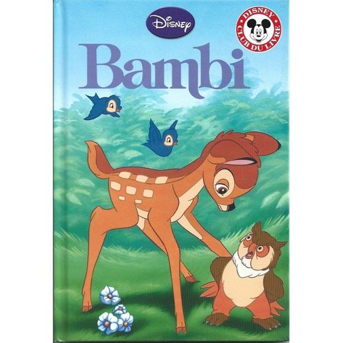 Livre Bambi - Disney Club Du Livre