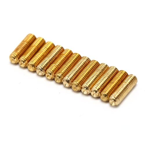 Nouveau 12 Pièces/Pack Guitare Basse Électrique Pont Selles Vis Hexagonales Tremolo Pont Vis Hexagonales Pour Trémolo Guitare Électrique Basse - 21xyq0709b02424