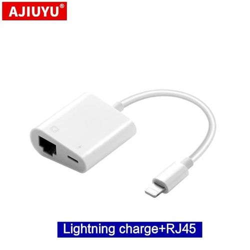 adaptateur USB Lightning OTG pour iPad 10.2 9.7 10.5 lecteur de cartes Hub dock pour ipad Air 2 3 pro mini 4 5 convertisseur HDMI caméra - Type RJ45 Cable