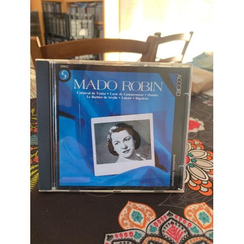 Mado Robin ( Opera Arias ) The New Symphony Orchestra - Lucien Lavaillote Flute Solo - Conducteur Richard Blareau -