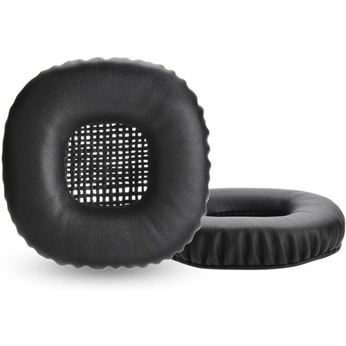 Paire de coussinets de rechange en cuir pour écouteurs Marshall Major I II casque noir