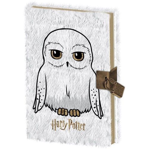 Journal Intime Hedwige Fourrure Harry Potter