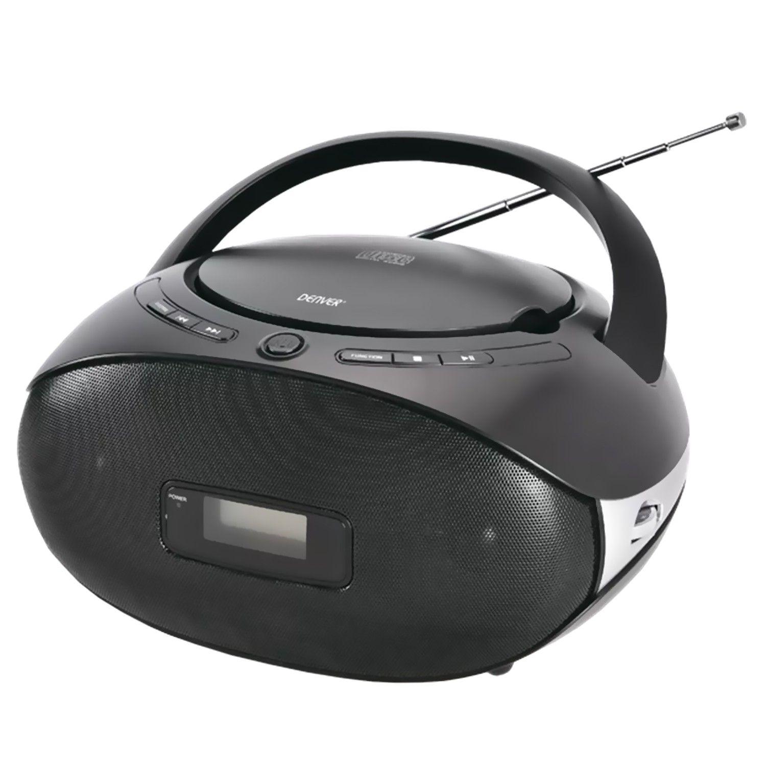 Lecteur CD portable, radio DAB+, Bluetooth et casque stéréo  intra-auriculaire