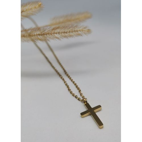 Chaîne Avec Croix 18k