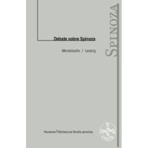 Debate Sobre Spinoza
