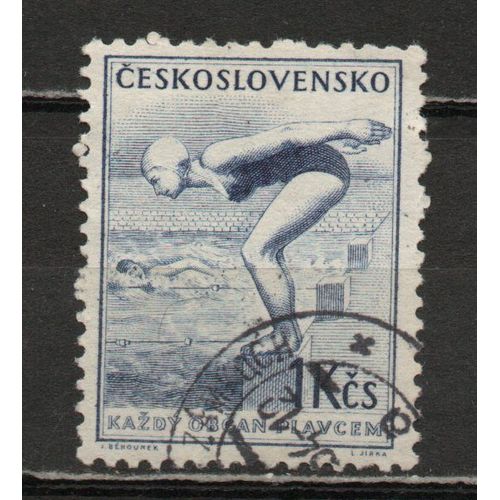 Timbre-Poste De Tchécoslovaquie