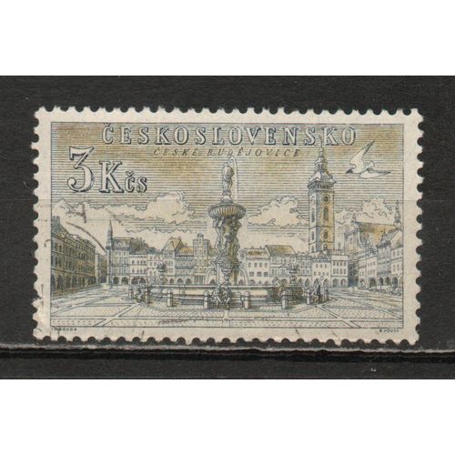 Timbre-Poste De Tchécoslovaquie