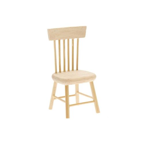 Chaise De Lutin Miniature Pour Maison De Poupée, Meubles De Poupée Rico, Nature Naturelle