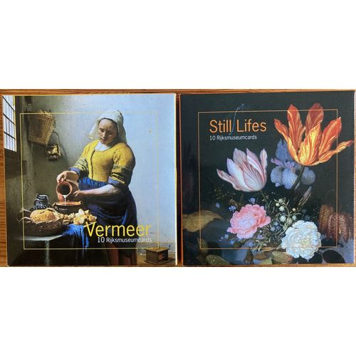 Cartes Postales Vermeer 10 Rijksmuseumcards + Still Lifes 10 Rijksmuseumcards