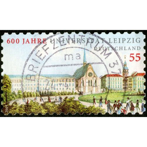 Timbre Oblitéré Deutschland, 600 Jahre Universitat Leipzig, 2009, 55