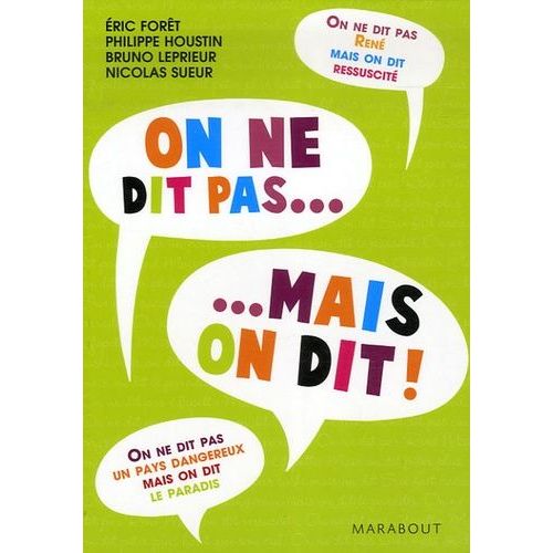 On Ne Dit Pas - Mais On Dit - Tome 2