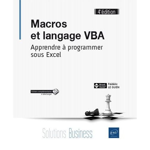 Macros Et Langage Vba - Apprendre À Programmer Sous Excel