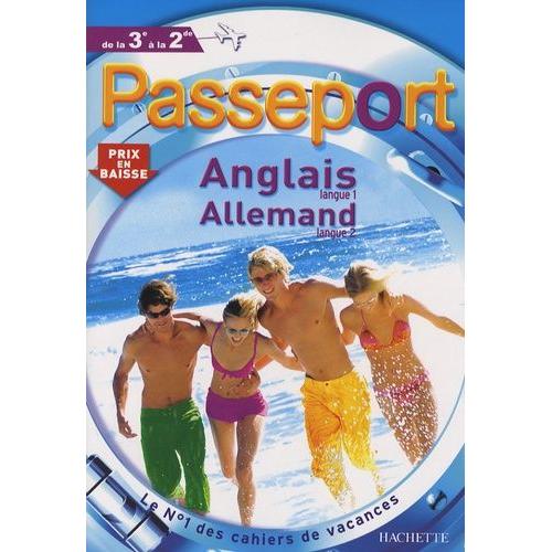 Passeport Anglais Langue 1 Allemand Langue 2 De La 3e À La 2e