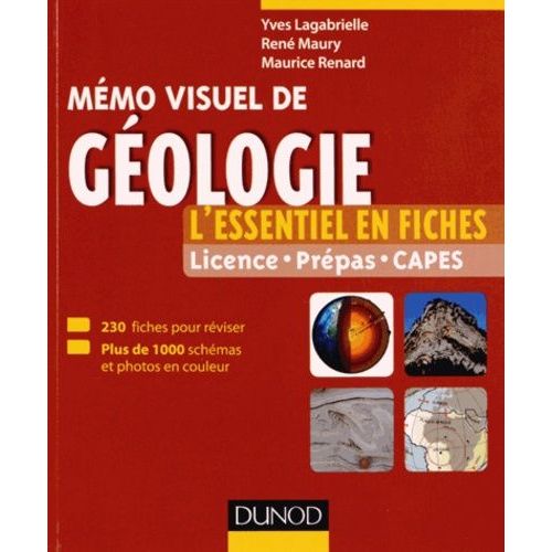 Memo Visuel De Géologie - L'essentiel En Fiches