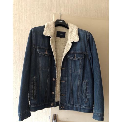 Veste En Jean Homme Molletonnée 